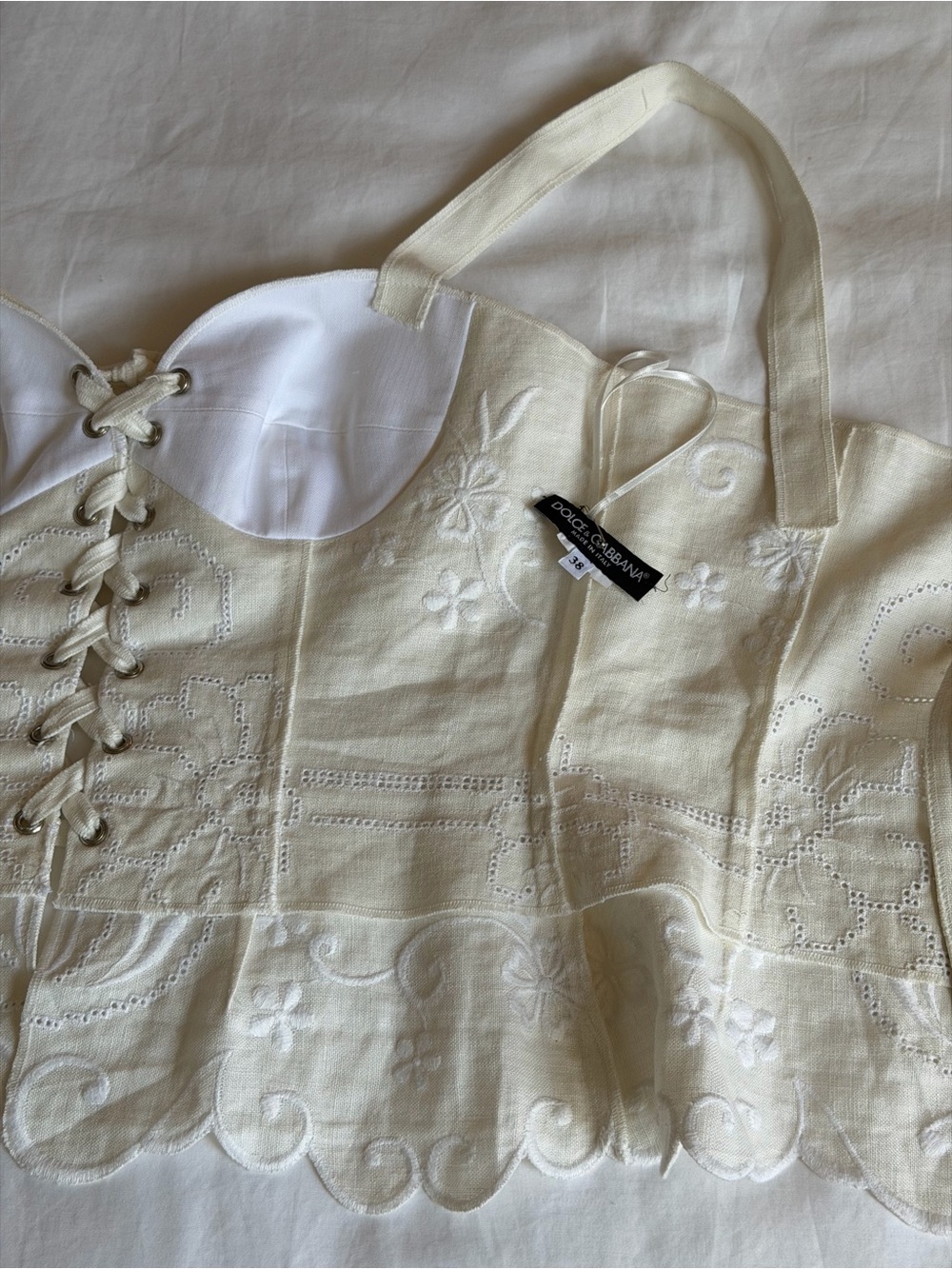 dolce&gabbana corset ss2011 lace up top - Picture 11 of 15